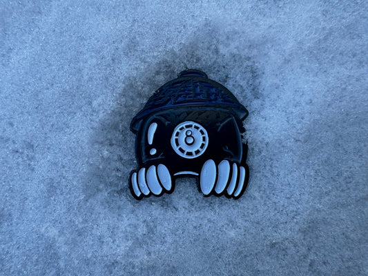 "8-Ball" pin